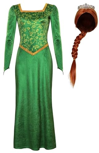 Lixinya Mittelalter Cartoon Cosplay Kostüm Edle Prinzessin Kleid Set Kostüm Anime Party Bekleidung Halloween Karneval Outfits Damen M