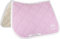 Equestro Tapis de selle de saut en tissu technique complet rose