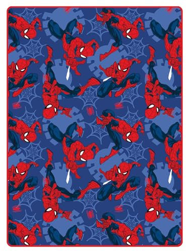 Aymax Coperta in flanella Spiderman 180 x 200 cm