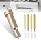 Premium Feinschnittklinge mit Gehäuse, Ersatzklingen Kompatibel mit Cricut Explore Air, Air 2, Maker 3 Mit 2 30°Klingen und 2 60°Klingen(Gold)