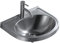 Fregadero de Acero Inoxidable, Lavabo en La Pared, Fregadero de Cocina Fregaderos de un seno Con Grifo, Lavabo Ideal Para Autocaravana, Baño, Aseo, Guardarropa