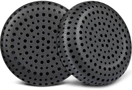 SOULWIT Ersatz Ohrpolster für Koss Porta Pro, PP/KPH40/KSC35/KSC11/KSC17/KSC75 Headset, Ersatzpolster Polster mit weicherem Protein-Leder, Schaumstoff mit hoher Dichte