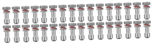 Cabilock 4sets Pressure Cooker Accessories Pressure Cooker Steam Valves Pressure Cooker Parts Safety Valve for Pressure Cooker Pressure Cooker Valve Vent Tubes Kitchen Supply Aluminum 8pcs*4