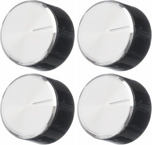 4 pezzi manopola girevole per piano cottura a gas compatibile con Bosch in sostituzione del codice 00616100