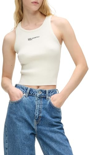 Karl Lagerfeld Jeans Damen Knitted Tank
