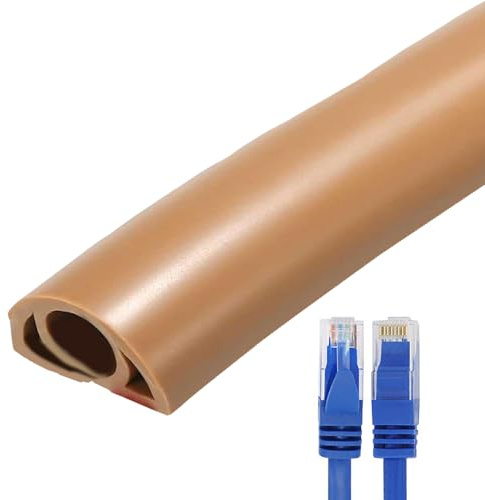 Kabelk – weiches elektrisches Kabel auf Teppich, Hider-Kabel | Flexibler Kabelschutz, feuerfester PVC-Kabelschutz, selbstklebende Kabelböden, verhindert die Sicherheit von Läufern