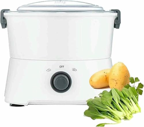 Electric Potato Peeler and Salad Spinner - Efficient Kitchen Tool for Fast Peeling and Drying Vegetables