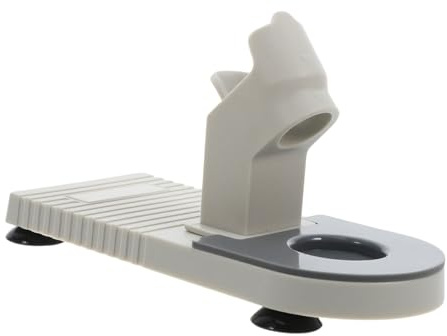 Tofficu Hot Melt Glue Gun Holder Stand Plastic Crafts Organizer for DIY Craft Projects Workstations Glue Stick Storage Base