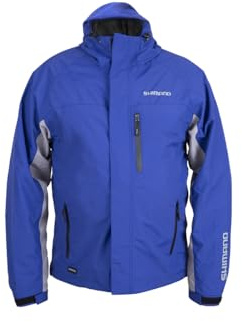 Shimano Rain Jacket Non Padded Blue - XXL