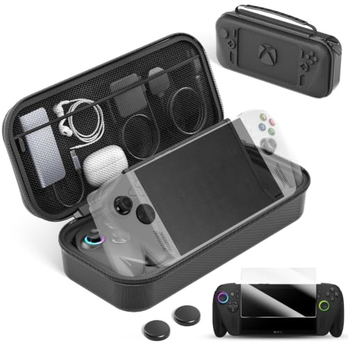 Custodia Protettiva per ASUS ROG Xbox Ally / X (2025), Borsa da Viaggio per Console di Gioco ROG e Adattatore, Case Rigida con Protezione per Schermo e Coperture per Joystick, ASUS ROG Ally Accessori