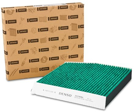 DENSO ClearAir+ Innenraumfilter (Teilenummer DCF808A) 5-lagige Filterung mit antibakteriellem Schutz, entfernt bis zu 99% aller Bakterien und Viren