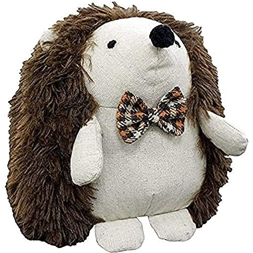 Riva Paoletti Harry Hedgehog Novelty Doorstop - Brown Faux Fur - Heavyweight Sand and Polyester Filling - 100% Polyester - 19 x 20 x 21cm (7 x 8 x 8 inches) - Designed in the UK
