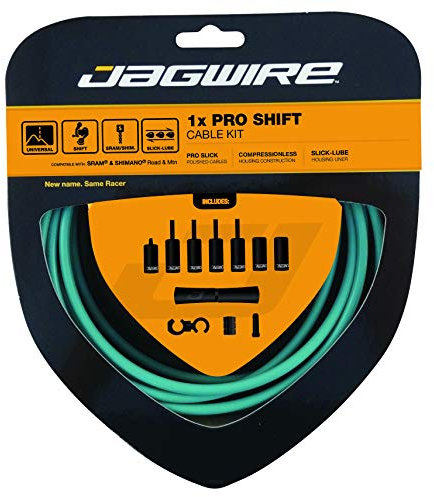 Jagwire Pro Unisex Adult Cables and Sleeves, Sky Blue, One Size