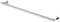 KES Porte Serviette Salle de Bain Porte-Serviettes Murale Accroche Serviette 75CM Acier Inoxydable SUS304 Poli, A2000S75DG