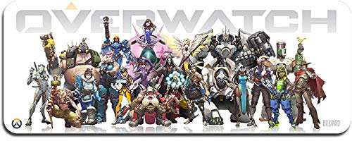 Overwatch großes Mauspad - wasserdicht und rutschfest (81, 900 * 400 * 3MM/35.5 * 15.7 * 0.12inch)