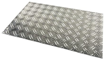 1,5/2mm Aluminium-Riffelblech 450x1000