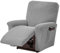 ele ELEOPTION Recliner Sofabezug, Stretch Ruhesessel Bezug, Spandex Jacquard 4-teilige Relaxsessel Bezug, Stretchhusse für Liegesessel Relaxsessel Massagesessel (Hellgrau)