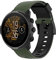 Yikamosi 24MM Dual Color Schnellverschluss Weiches Silikon rostfreiem Metallverschluss Ersatzbänder für Frauen und Männer Kompatibel mit Suunto 7/Suunto 9/9 Baro,Armeegrün/Schwarz