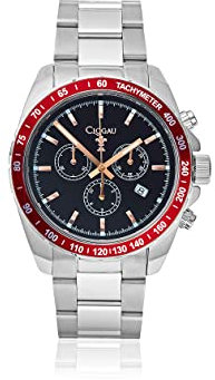 Clogau Mens WRU Red Bezel Sports Watch