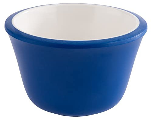 APS 85243 Lot de 6 coupelles à sauce en mélamine Bleu Ø 6 cm Hauteur 4 cm Passe au lave-vaisselle