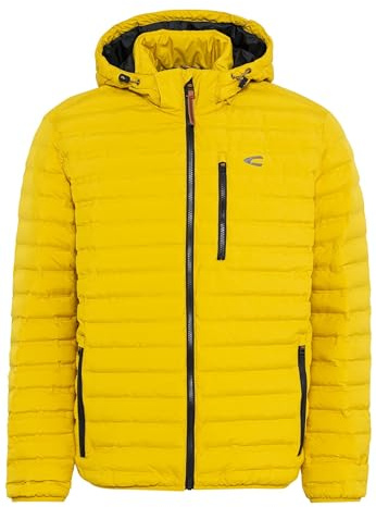 camel active Herren wasserdichte teXXXactive® Funktionsjacke in Steppoptik Gelb, menswear-52