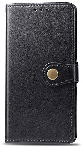Handyhülle für ZTE Blade A71 A7030 / Blade 11 Prime Gehäuse Kompatibel mit ZTE Optus X Swift 5G Handytasche Flip Case PU Leder Wallet Case Black