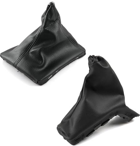 ROBUST Schaltsack & Handbremssack Schwarz Leder für Opel Astra H 13122456 578424 5738025 2004-2010