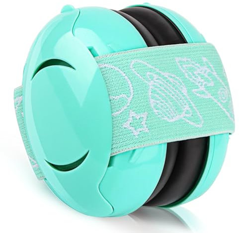 Powmag Casque Anti-Bruit Bébé, Casque Protection Auditive Bebe, Convient aux Enfants de 3 mois à 36 mois, Convient pour les Voyages et les Fêtes
