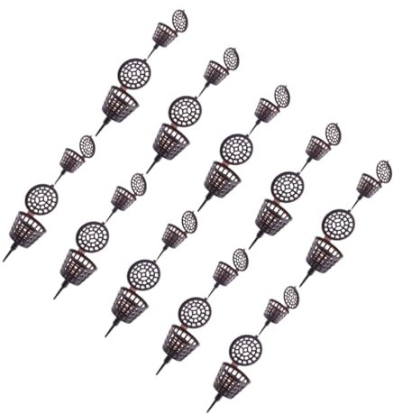 POPETPOP 20stücke Kunststoff Dünger Boxen Für Bonsai-pflege Automatischer Pflanzdüngerbehälter Düngerhalter Aus Kunststoff Düngerboxen Für Gartenbedarf Einfache Handhabung Für Gesundes Pfla