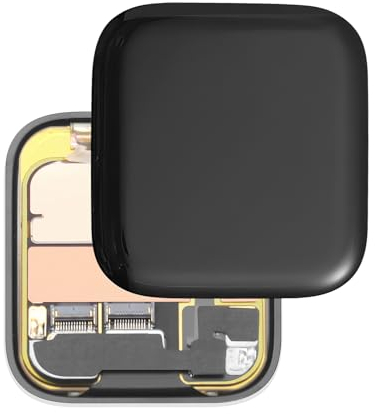 ARUISIFX Ersatz-LCD-Bildschirm, kompatibel mit Apple Watch Serie 6 A2291 A2292 A2293 A2375 A2294 A2376, LCD-Display, Touchscreen-Digitizer (44 mm)
