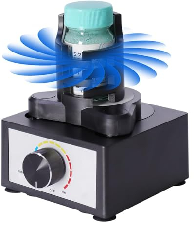 Mezclador de pintura, agitador de pintura modelo DIY de 300~2400 rpm, mezcla de velocidad de tres etapas, agitador adecuado de 10 a 100 ml, para laboratorio, esmalte de uñas, adhesivos para pestañas