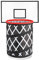 MORNING SUN Mini Panier de Basket pour Pliable Poubelle avec Bois Panneau,Ldées Cadeaux pour Fans de Basketball,Petite Corbeille à Papier pour Maison,Chambre D'enfants,Bureau,16L,25x30 cm