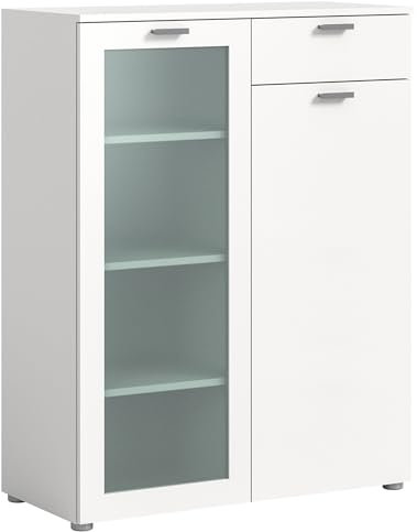 xonox.home Kommode Xeno Kommode Highboard Schrank Artisan Eiche Nb., ca.90x115x37 cm