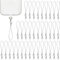 50 Stück Gris Cordón para teléfono móvil para llaveros, anillas para teléfono móvil con mosquetón, correa para anilla de teléfono, cordón para colgante de teléfono móvil, colgante para llave USB