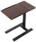 SIHOO D01 Table de chevet réglable inclinable avec roulettes pour ordinateur portable Noyer foncé