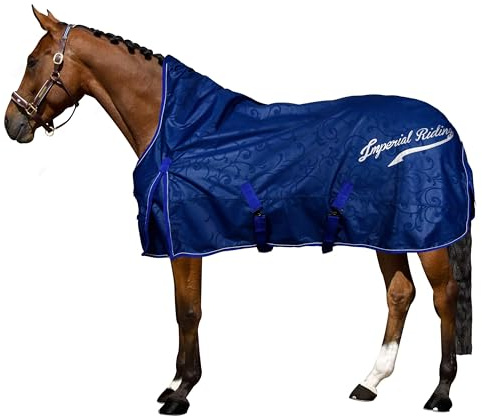 Imperial Riding Outdoordecke IRHSuper-Dry 100gr, Royal Blue, 135