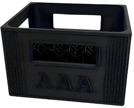 YANPINGJIA Batterie Aufbewahrungsbox, Bierkisten Organizer mit stapelbarem Design, zur stapelbaren Aufbewahrung von 20 2A oder 30 3A Batterien