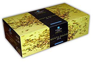 LA TETERA AZUL 100 Bolsitas De Menta Poleo. Infusión Digestiva Y Alivio De Gases. 100 Bolsitas De 1,5 Gramos.