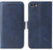 LOLFZ Wallet Case for iPhone 6 iPhone 6S, Vintage Leather Book Case with Card Holder Kickstand Magnetic Closure Flip Case Cover for iPhone 6 iPhone 6S - Blue
