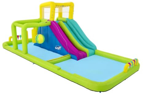 Bestway BW53387GB H2OGO Splash Course Mega Park, Inflatable Water Slide for Kids