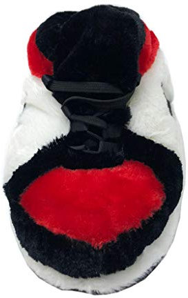 Scarpe Da Donna/Uomo Carine Per Il Pane, Pantofole Da Casa Calde Di Grandi Dimensioni 36-44, Aderenti Per La Casa 9 Rosso Bi