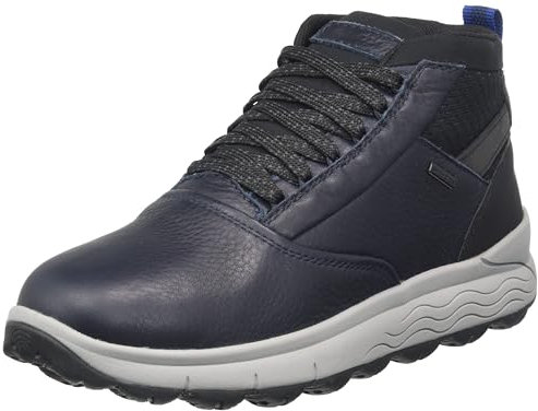 Geox U Spherica 4x4 B ABX, Scarpe da Ginnastica Uomo, Blu Navy A, 43 EU