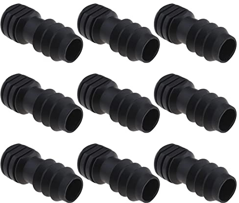 OTOTEC 20 Tapones de Riego por Goteo de 16 Mm Conector de Tope de Extremo de Manguera de Jardín para Riego de Jardín Conexión de Tubería de PE Invernadero Cama de Flores Patio