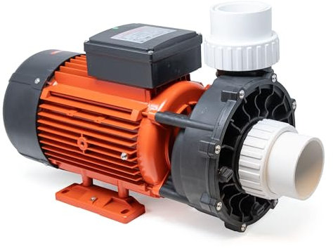 CANADIAN SPA CO. Hydrotherapy Pump 'Big Red' 5PS WP500-I, 1-speed hot tub Pump, 2.5in suction x 2.5in discharge. Max. 1120 litre per minute, Hydrotherapy Massage