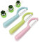Kids Peeler 6 Piece Set for Cutting Fruit, Vegetables and More with Easy Grip Handles and Safe for Hands, Including Green Cookie Cutter, Kids Vegetable Peeler
