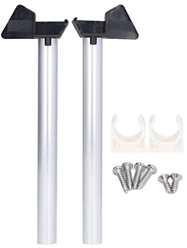 Tyenaza 2-teiliges Regentonnen-Umleitungs-Set, Gewächshaus-Regenrinnen-Abflüsse, Silbernes Entwässerungs-Fallrohr, Dachrinnen-Set Für Dachrinnen-Wassertonnenrohr-Set Für Den Außenbereich