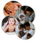 Panorama Imán con Foto Personalizado Redondo 8x8 cm - Pack 4 Unidades - Regalos Originales - para Colocar en la Nevera