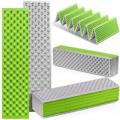 Schaumstoff-Camping-Pads zum Schlafen, Faltbare geschlossenzellige Schaumstoff-Camping-Matratze, wasserdichte Outdoor-Isomatte für ultraleichtes Rucksackreisen, Thru-Hiking