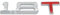 Schriftzug 1.8 T Metall Emblem Logo Auto Sticker Aufkleber 1.8 Silber Rot