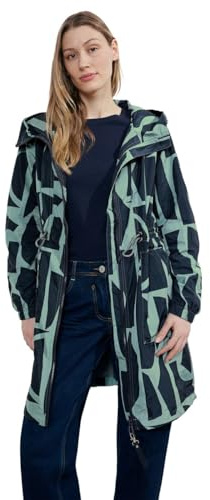 Cecil Damen B100989 Übergangsjacke, raw salvia green, XL